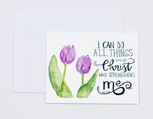 Notecards- "I Can Do All Things"