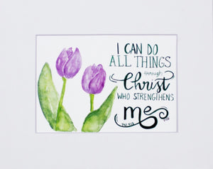 Print- "I Can Do All Things"