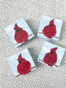 Mini Cardinal Canvas